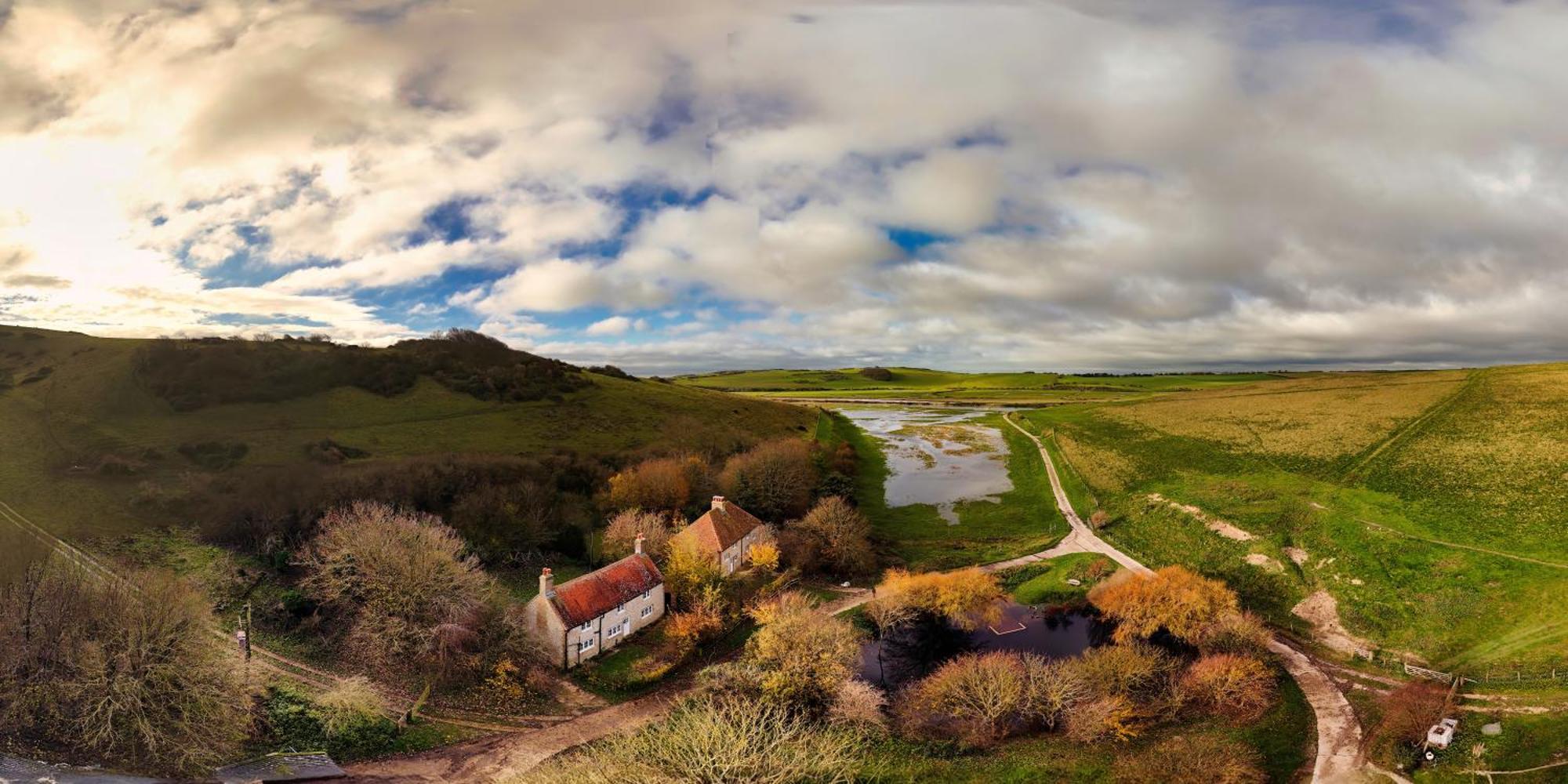 Skylark Cottage At Seven Sisters Westdean Bagian luar foto